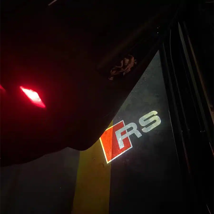 Audi RS Logo Einstiegsbeleuchtung
