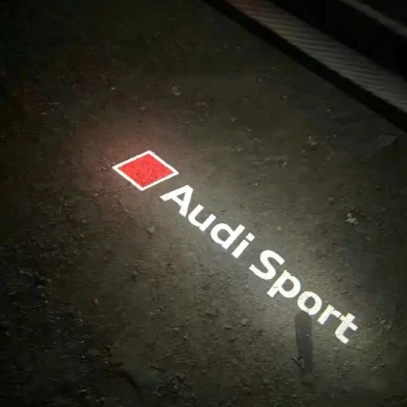 Audi Sport Einstiegsbeleuchtung