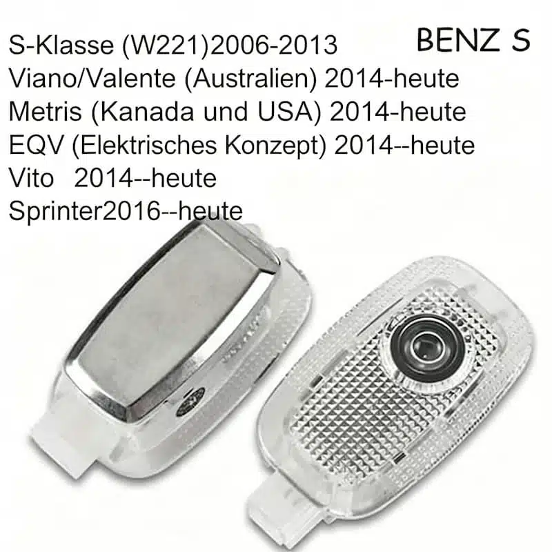 LED Mercedes Logo Einstiegsbeleuchtung
