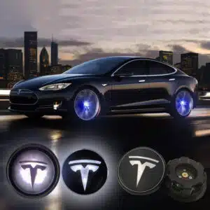 Tesla Nabendeckel LED Lichter