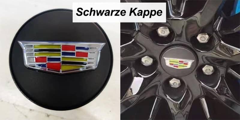 LED Cadillac Nabendeckel