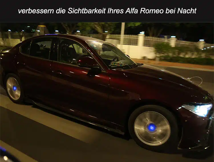 LED Alfa Romeo Nabendeckel