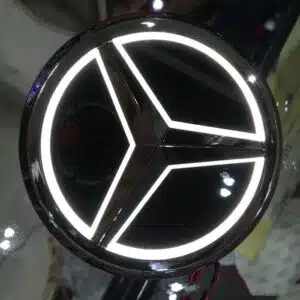 leuchtender mercedes stern
